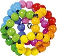 Bild vom Artikel HEIMESS Greifling Elastik Regenbogenball, Holz vom Autor 