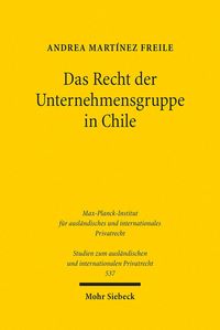 Produktbild: Das Recht der Unternehmensgruppe in Chile