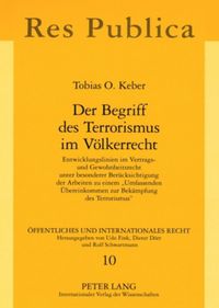 Produktbild: Der Begriff des Terrorismus im Voelkerrecht