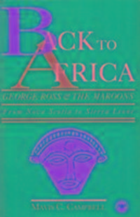 Produktbild: Campbell, M: Back To Africa
