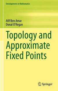 Produktbild: Topology and Approximate Fixed Points