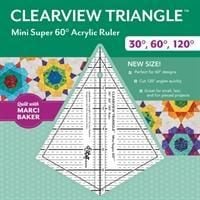 Produktbild: Baker, M: Clearview Triangle (TM) Mini Super 60 Degrees Acry