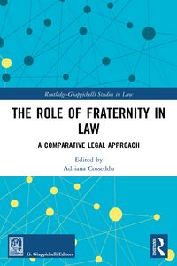 Produktbild: The Role of Fraternity in Law