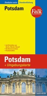 Falk Stadtplan Extra Standardfaltung Potsdam