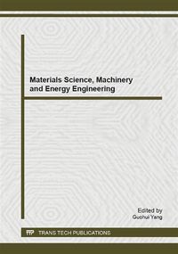 Produktbild: Materials Science, Machinery and Energy Engineering