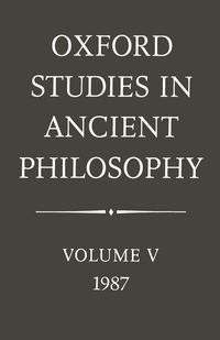 Produktbild: Oxford Studies in Ancient Philosophy