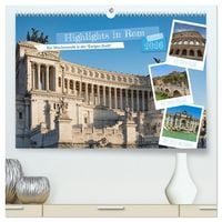 Produktbild: Highlights in Rom - Ein Wochenende in der "Ewigen Stadt" (hochwertiger Premium Wandkalender 2026 DIN A2 quer), Kunstdruck in Hochglanz