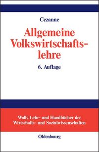 Produktbild: Allgemeine Volkswirtschaftslehre