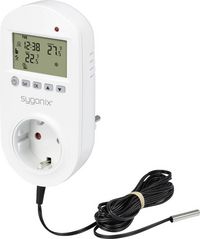 Produktbild: Sygonix SY-6824098 Universalthermostat Zwischenstecker Wochenprogramm 1St.