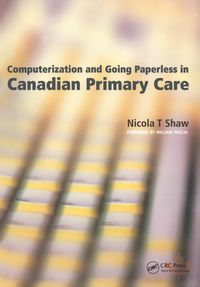 Produktbild: Computerization and Going Paperless in Canadian Primary Care