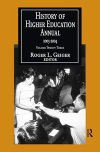 Produktbild: Di Tella, T: History of Higher Education Annual: 2003-2004
