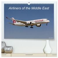 Produktbild: Airliners of the Middle East (High Quality Premium Wall Calendar 2026 DIN A2 landscape),CALVENDO 12 Month Wall Calendar