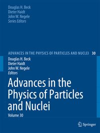 Produktbild: Advances in the Physics of Particles and Nuclei Volume 30