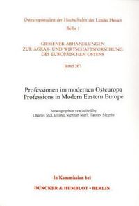 Produktbild: Professionen im modernen Osteuropa - Professions in Modern Eastern Europe.