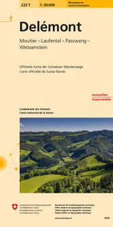 Bild vom Artikel Swisstopo 1 : 50 000 Delémont vom Autor Bundesamt für Landestopografie swisstopo