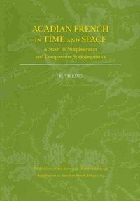 Produktbild: Acadian French in Time and Space