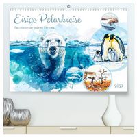 Produktbild: Eisige Polarkreise - Faszination der polaren Tierwelt (hochwertiger Premium Wandkalender 2027 DIN A2 quer), Kunstdruck in Hochglanz