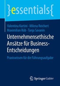 Produktbild: Unternehmensethische Ans&auml;tze f&uuml;r Business-Entscheidungen