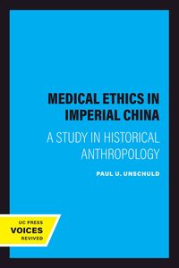 Produktbild: Medical Ethics in Imperial China