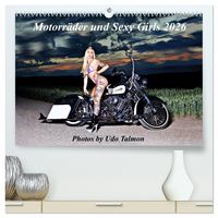 Produktbild: Motorr&auml;der und Sexy Girls (hochwertiger Premium Wandkalender 2026 DIN A2 quer), Kunstdruck in Hochglanz
