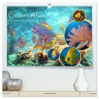 Produktbild: Oceans Alive - A World of Color and Diversity (High Quality Premium Wall Calendar 2027 DIN A2 landscape),CALVENDO 12 Month Wall Calendar