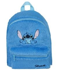Produktbild: Undercover Rucksack Lilo & Stitch Rucksack aus Pl&uuml;sch mit Vortasche