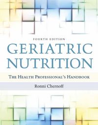 Produktbild: Chernoff, R: Geriatric Nutrition
