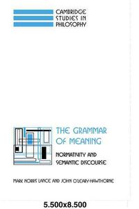 Produktbild: The Grammar of Meaning