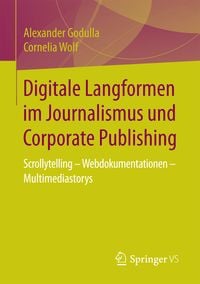 Produktbild: Digitale Langformen im Journalismus und Corporate Publishing