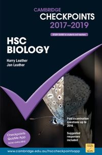 Produktbild: Cambridge Checkpoints Hsc Biol