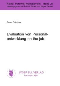 Produktbild: Evaluation von Personalentwicklung on-the-job