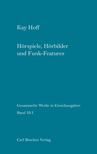 Produktbild: H&ouml;rspiele, H&ouml;rbilder und Funk-Features Band 1