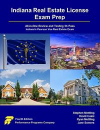 Produktbild: Indiana Real Estate License Exam Prep: All-in-One Review and Testing to Pass Indiana's Pearson Vue Real Estate Exam
