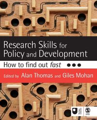 Produktbild: Research Skills for Policy and Development