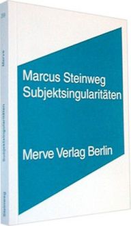 Produktbild: Subjektsingularit&auml;ten