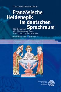 Produktbild: Franz&ouml;sische Heldenepik im deutschen Sprachraum