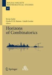 Produktbild: Horizons of Combinatorics
