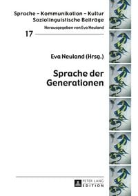 Produktbild: Sprache der Generationen