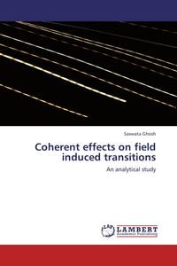 Produktbild: Coherent effects on field induced transitions