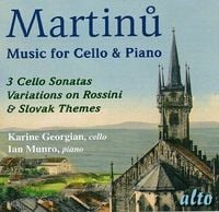 Produktbild: Martinu Works For Cello+Piano