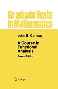 Produktbild: A Course in Functional Analysis