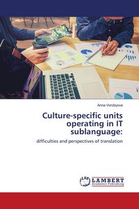Produktbild: Culture-specific units operating in IT sublanguage: