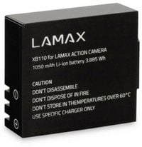 Produktbild: Lamax LMXBATX Akkupack Lamax X3.1 Atlas, Lamax X7.1 NAOS, Lamax X8.1 Sirius, Lamax X8 Electra, Lamax X9.1, Lamax X10.1