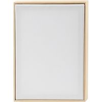 Produktbild: Creativ Company Gespannte Leinwand mit Rahmen, A4, Gr&ouml;&szlig;e 21x29,7 cm, 280 g, Wei&szlig;, 1 Stk