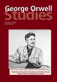 Produktbild: George Orwell Studies Vol.5 No.2