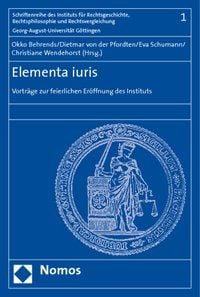 Produktbild: Elementa iuris