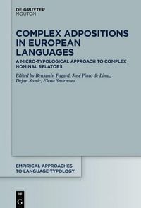 Produktbild: Complex Adpositions in European Languages