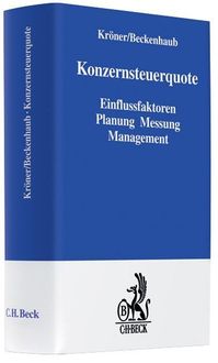 Produktbild: Kr&ouml;ner, M: Konzernsteuerquote