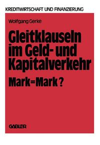 Produktbild: Gleitklauseln im Geld- und Kapitalverkehr