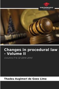 Produktbild: Changes in procedural law - Volume II